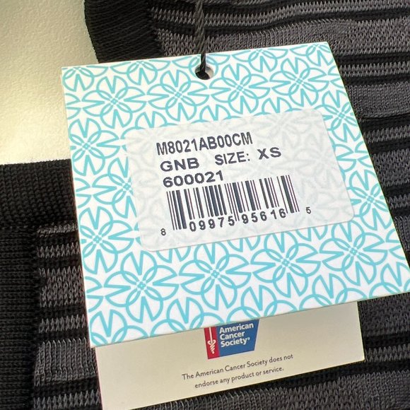 Ming Wang NWT Tailored Fit Spreading Hope Long Sleeve Sweater Grey & Black Sz XS - Picture 6 of 12